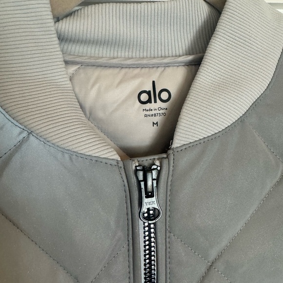 Alo reflective bomber jacket - Picture 3 of 7